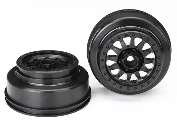 Traxxas Sct Method 101 Race Wheels Black 17Mm 2Pcs - 8471 1