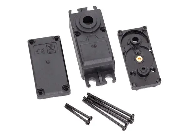 Traxxas Servo Case Black W/ Gaskets & Screws Suit 2250 & 2255 Servos - 2251 1