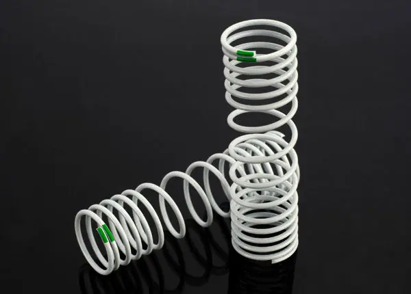 Traxxas Shock Springs Rear -10% Green Rate Progressive 2Pcs - 6866 1