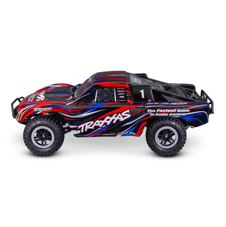 Traxxas Slash 2Wd Bl-2S Ehd Red Short Course Truck W/ Tq 2.4Ghz Radio And 3300Kv Brushless Driveline - 58334-4Red 2