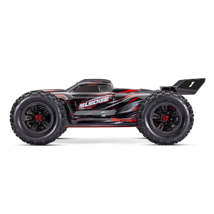 Traxxas Sledge 1:8 6S Belted Red Monster Truck W/ Vxl-6S Esc & Tqi 2.4Ghz Radio - 95096-4Red 2