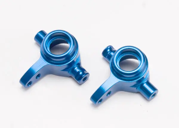 Traxxas Steering Blocks Blue Aluminium 2Pcs - 6837X 1