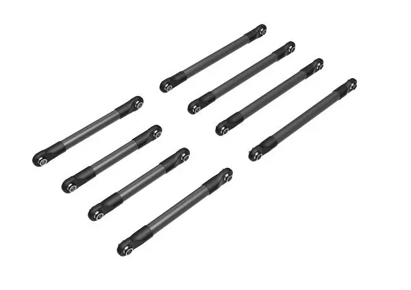 Traxxas Suspension Link Set Grey 6061-T6 Aluminium Suit Trx-4M - 9749-Gray 1