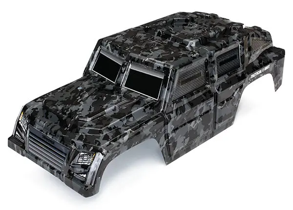 Traxxas Tactical Night Camo Graphics Body Shell Suit Trx-4 - 8211X 1