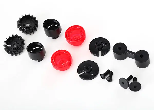 Traxxas Tail Lights & Exhaust Tips W/ Mounts & Hardware - 8314 1