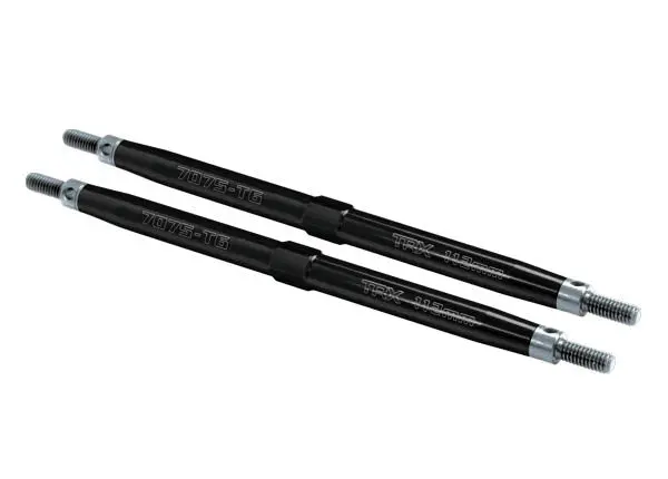 Traxxas Toe Link Turnbuckle Black 7075-T6 Aluminium Tubes 2Pcs - 5141A 1