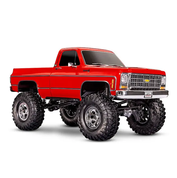 Traxxas Trx-4 1979 Chevy K10 High Trail Pickup Red Scale & Trail Crawler With 2.4Ghz Radio - 92056-4Red 1