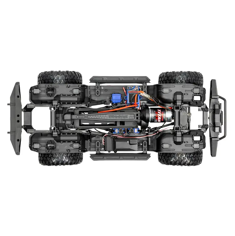 Traxxas Trx-4 Defender Scale & Trail Crawler Green Clipless W/ Tqi 2.4Ghz Bluetooth Radio - 82256-4Grn 2