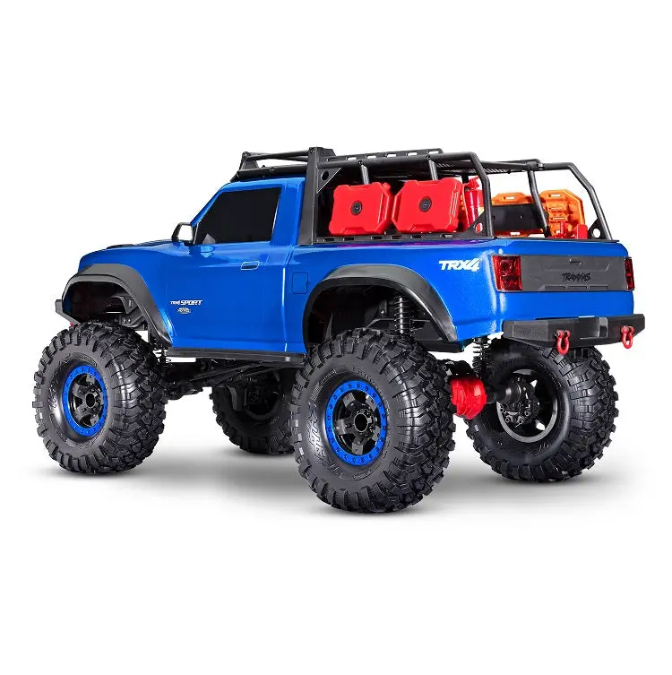 Traxxas Trx-4 Sport Blue High Trail Crawler W/ 2.4Ghz Radio - 82044-4Blue 2