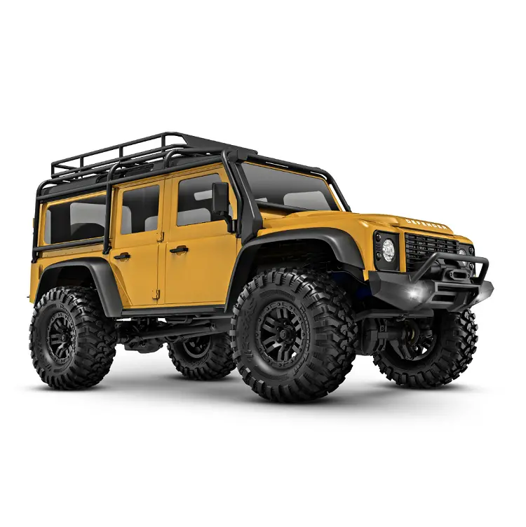Traxxas Trx-4M 1:18 Defender Trail Truck Tan W/ Tq 2.4Ghz Radio, 87T Brushed Motor, Lipo Battery & Charger - 97054-1Tan 1