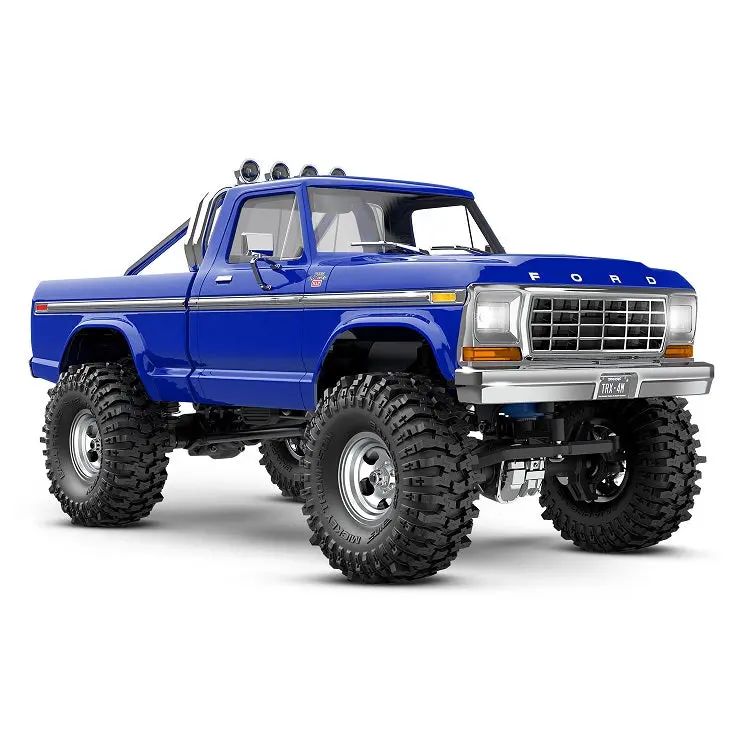 Traxxas Trx-4M 1:18 Ford F-150 High Trail Edition Blue W/ Tq 2.4Ghz Radio, 87T Brushed Motor, Lipo Battery & Charger - 97044-1Blue 1