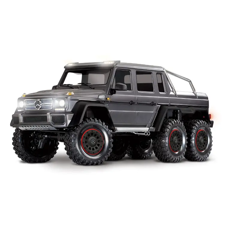 Traxxas Trx-6 Mercedes Benz G63 Amg 6X6 Silver With Tqi 2.4Ghz Radio - 88096-4Slvr 1