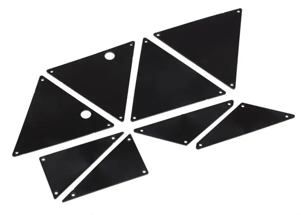 Traxxas Tube Chassis Black Inner Panels 8Pcs - 8434 1