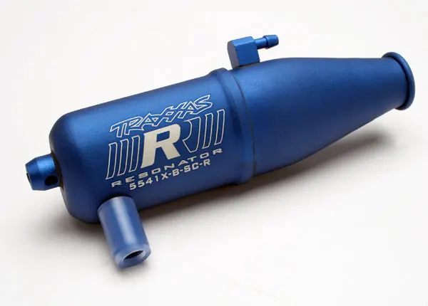 Traxxas Tuned Pipe Resonator Blue Aluminium Roar - 5541X 1