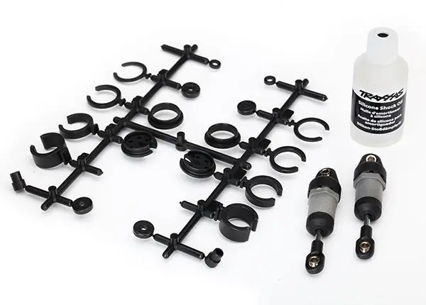 Traxxas Ultra Shocks Short Grey 2Pcs - 8360 1