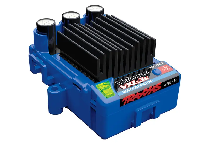 Traxxas Vxl-3S 4-Pole Brushless Esc W/ 3 Capacitors - 3355R 1