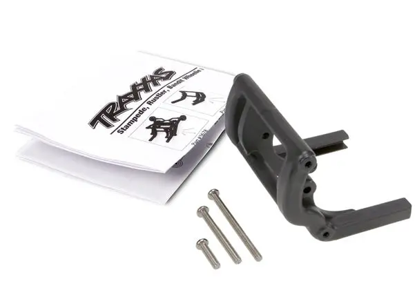 Traxxas Wheelie Bar Mount Black - 3677 1