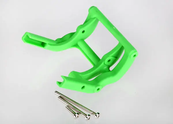 Traxxas Wheelie Bar Mount Green - 3677A 1