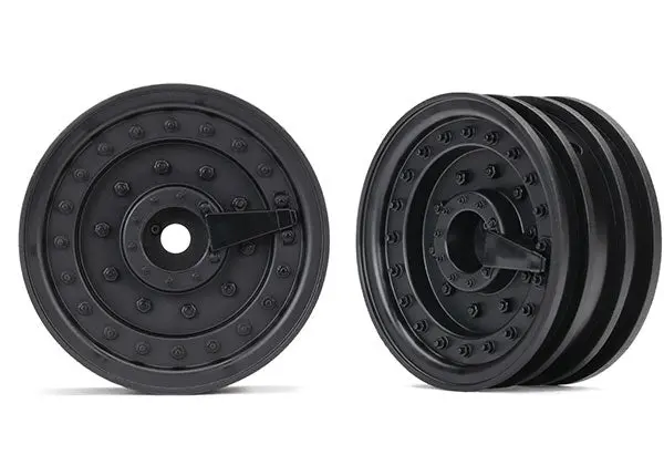 Traxxas Wheels 1.9In Tactical Black 2Pcs - 8268 1