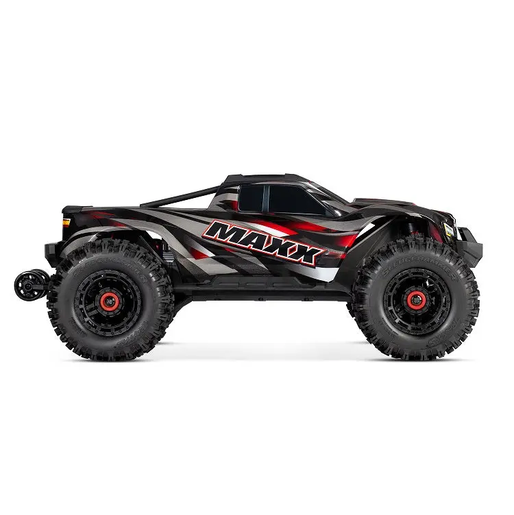 Traxxas Wide Maxx Red 1:10 2400Kv Brushless Monster Truck With 2.4Ghz Radio & Tsm - 89086-4Red 2