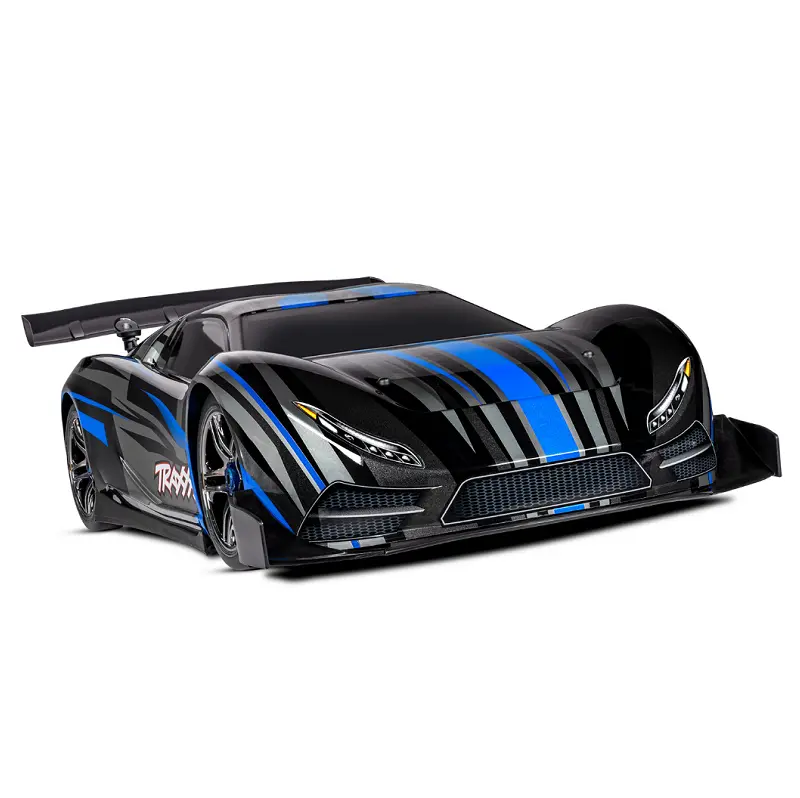 Traxxas Xo-1 Awd 1:7 Supercar Blue With Tqi 2.4Ghz Radio, Traxxas Link Wireless Mod And Tsm - 64077-3Bluex 2