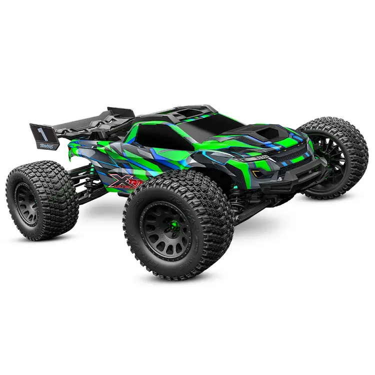 Traxxas Xrt Ultimate 8S Blue Or Green Monster Truck W/ Vxl-8S Brushless System - Tra-78097-4Grnx/Bluex 1