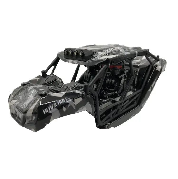Trc 1:18 Black Hole Black/ Grey Body Shell With Led Lights - 18331-30 1