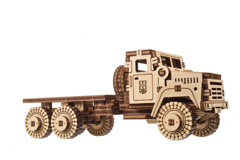 Ugears Military Truck - 70199 2