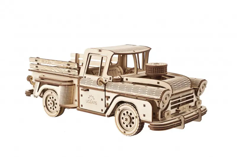 Ugears Pickup Lumberjack Truck - 70171 1