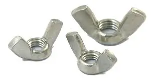Wing Nut, M6, Nylon (2Pcs) Gf-0304-003 1