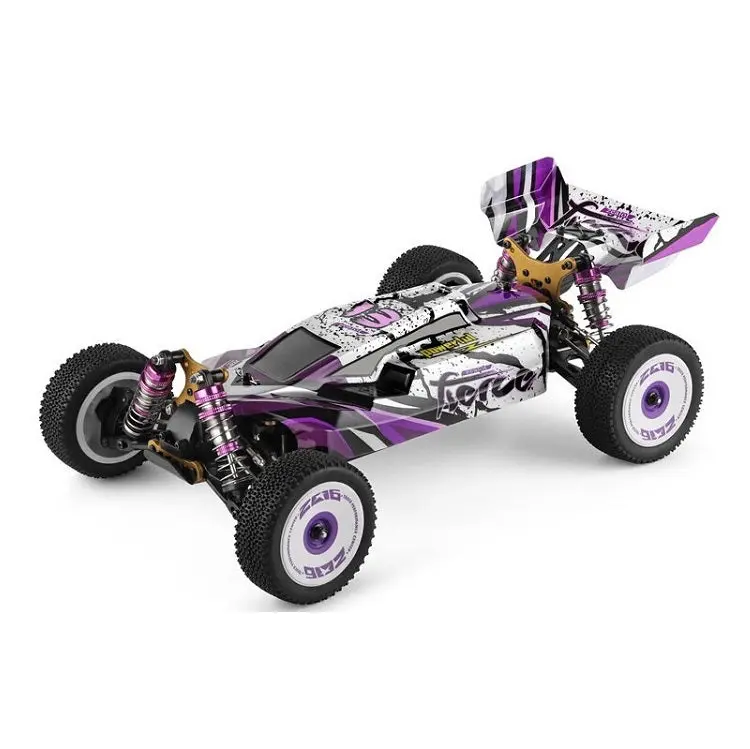 Wltoys 1:12 60Km/H Purple Buggy 4Wd With 2.4Ghz Radio, Lipo Battery And Charger - Wl124019 1