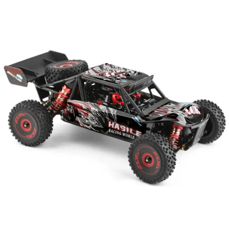 Wltoys 1:12 70Km/H Brushless Desert Buggy 4Wd W/ 2.4Ghz Radio, Lights, Lipo Battery And Charger - Wl124016 1