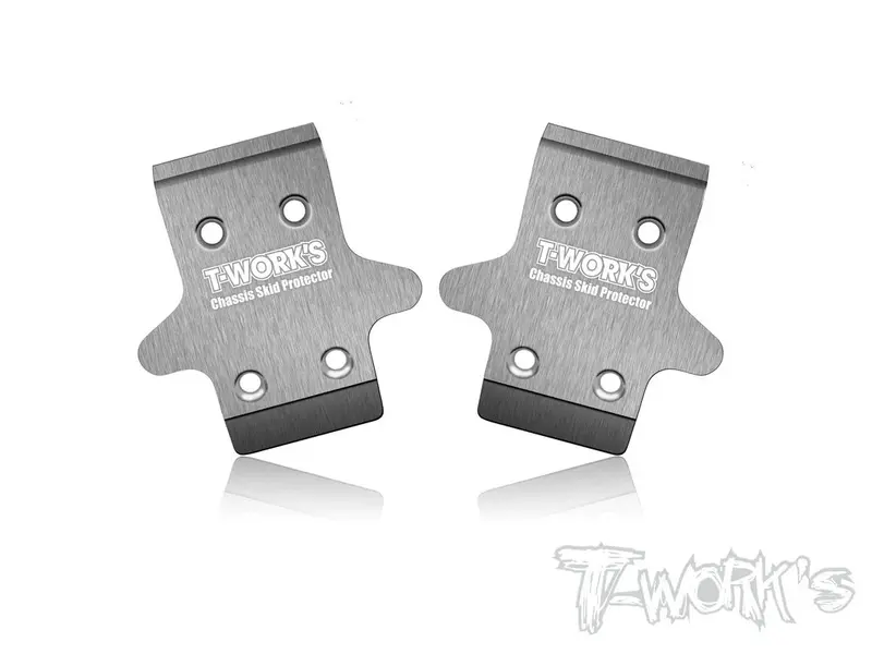 Xray Xb8 2023 Front Skid Plate - 2Pcs 1
