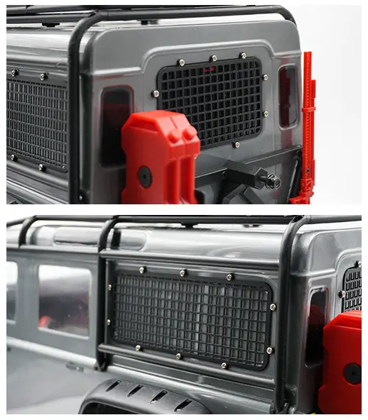 Yeah Racing Trx-4 Defender Black Window Guard Set - Yea-Trx4-024Bk 2