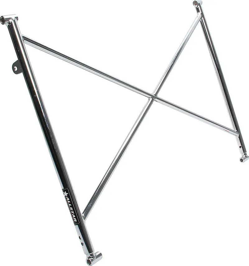 Allstar Performance 55131 Plated Top Wing Tree – 16-Inch Sprint Car Aero Component 1