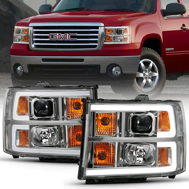 Anzo Usa 111483 Led Projector Headlight Assembly Set For Vehicles 1