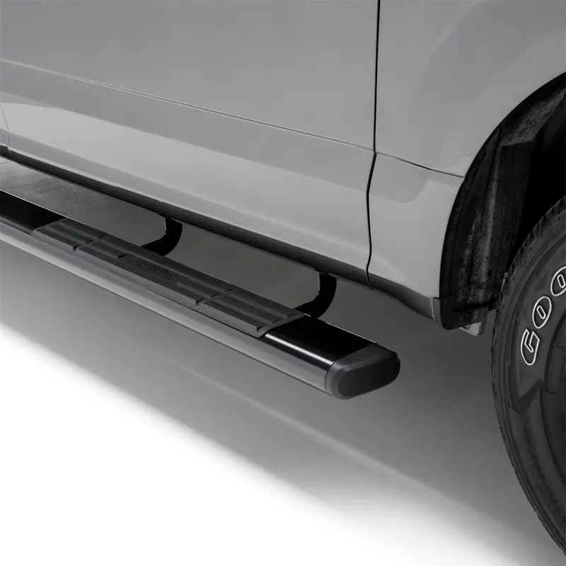 Aries 4445006 6X53-Inch Black Aluminum Oval Side Steps – Compatible With Select Chevrolet Silverado And Gmc Sierra Models 1