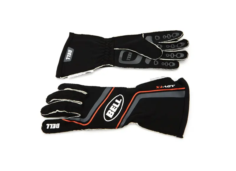 Bell Br20021 Adv-Tx Motorcycle Gloves – Black/Orange, Size Small, Sfi 3.3/5 Certified 1