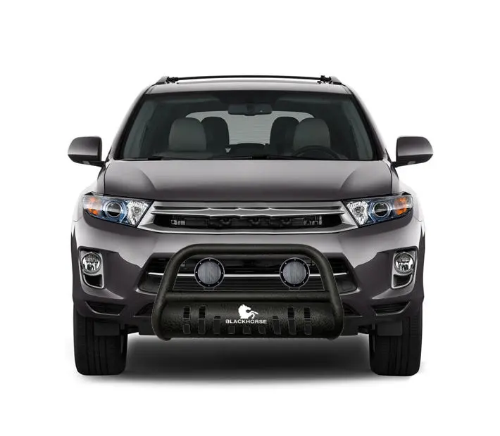 Black Horse Off-Road Cbt-F527Sp-Plfb Steel Front Bumper – Textured Black Finish 1