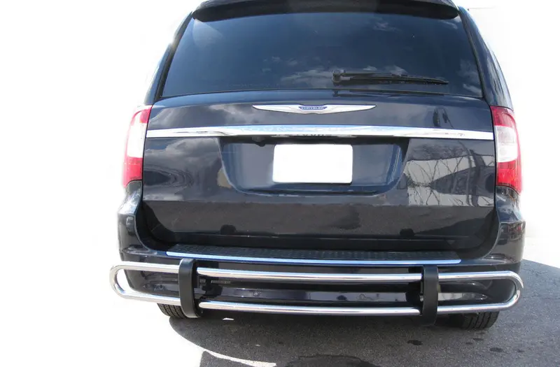Black Horse Off-Road Dual Exhaust Tip – Stainless Steel, Double-Tube Design 1