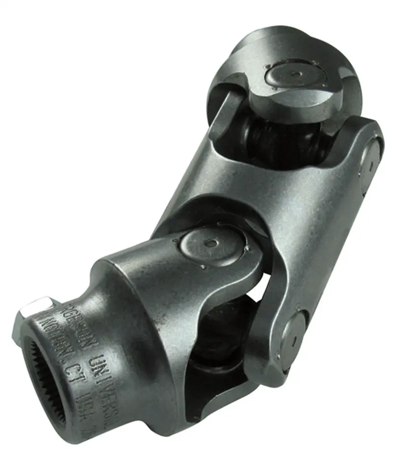 Borgeson 024334 Heavy-Duty Double U-Joint – 1"-48 Spline To 3/4"-36 Spline Steel Steering Joint 1
