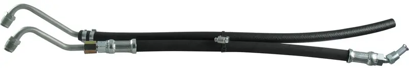 Borgeson 925110 Power Steering Hose Kit – 2-Piece Rubber, Gm Pump To Mustang Box (I6 Only) 1