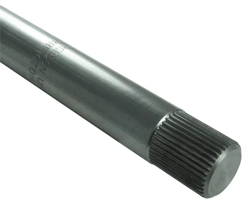 Borgeson Stainless Steel Steering Shaft – 3/4"-36 Spline, 6.75" Length With 7/8" Spline Section 1