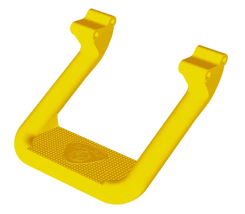 Carr Hoop Ii Assist Step – Xp7 Safety Yellow Powder-Coated Pair 1