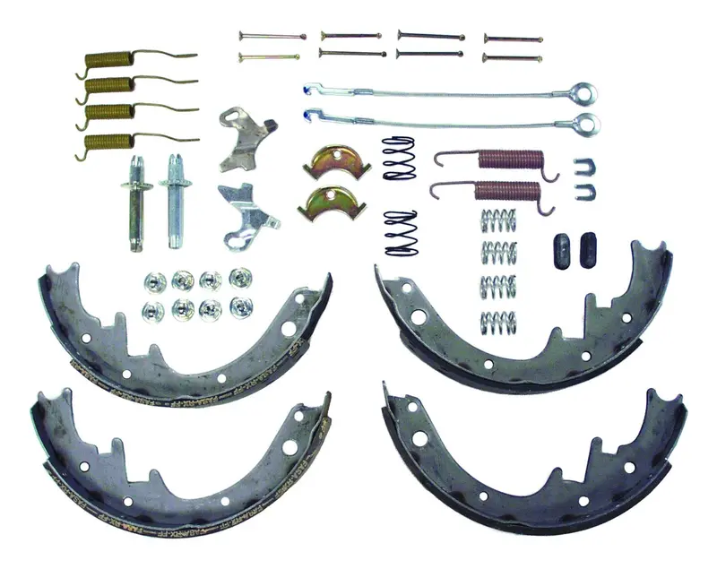 Crown Automotive Brake Shoe Service Kit – 10" X 1.75", Includes Shoes, Linings & Hardware 1