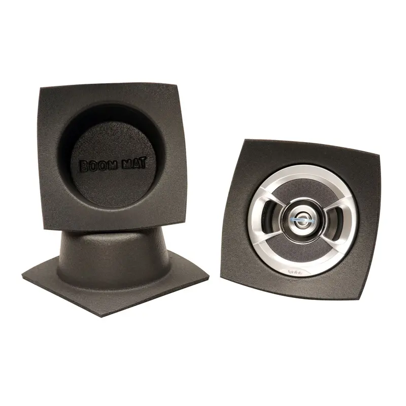 Design Engineering 050320 Boom Mat™ Speaker Baffle – 5.25-Inch Round, Dual-Pack 1