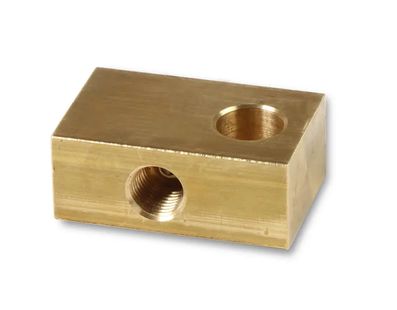 Earl'S Performance 972061Erl Brass Inverted Flare Brake Line Tee Fitting 1