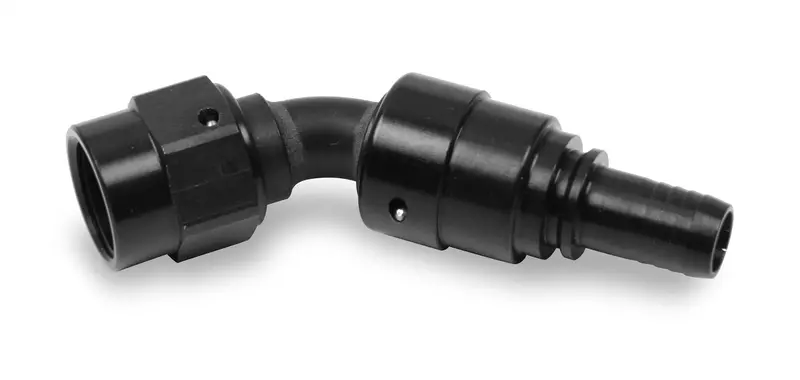 Earl’S Ultrapro 45-Degree Crimp-On An Hose End – Durable Stainless Construction 1