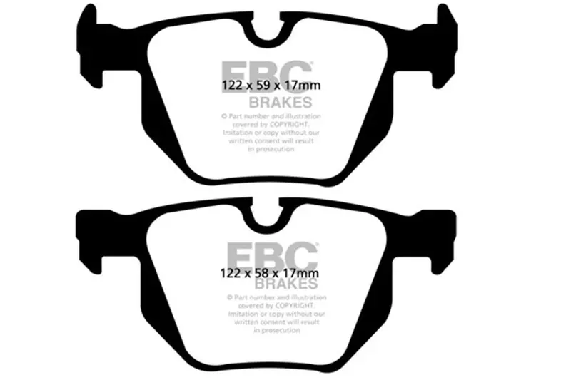 Ebc Bluestuff Ndx Race Brake Pads – Full-Race Compound For High-Temperature Applications 1