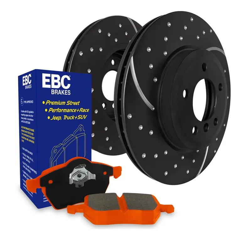 Ebc Brakes S8Kf1263 S8 Kits Orangestuff And Gd Rotors 1